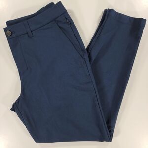 Lululemon Pants Blue Mens 31 ABC Trouser Slim Fit LM5AQYS Performance 28" Inseam
